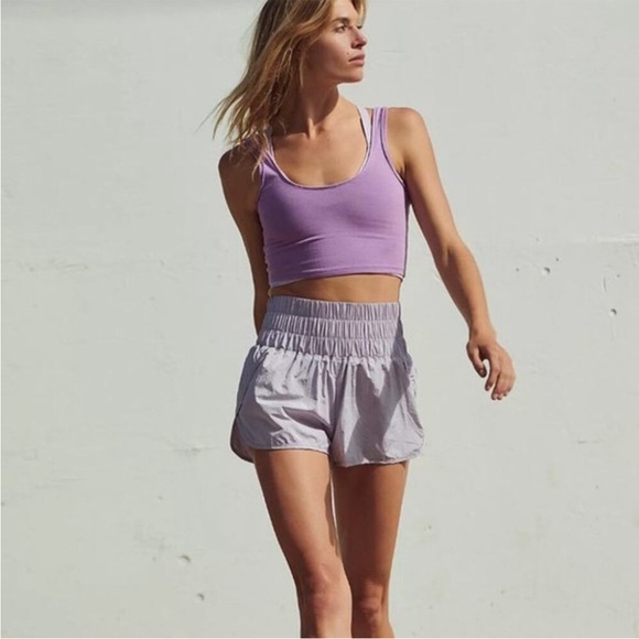 Free People Movement The Way Home High Rise Athletic Shorts - Picture 1 of 5